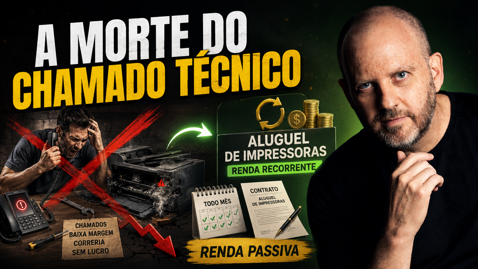 A Morte do Chamado Técnico e Minha Estratégia de Renda Passiva